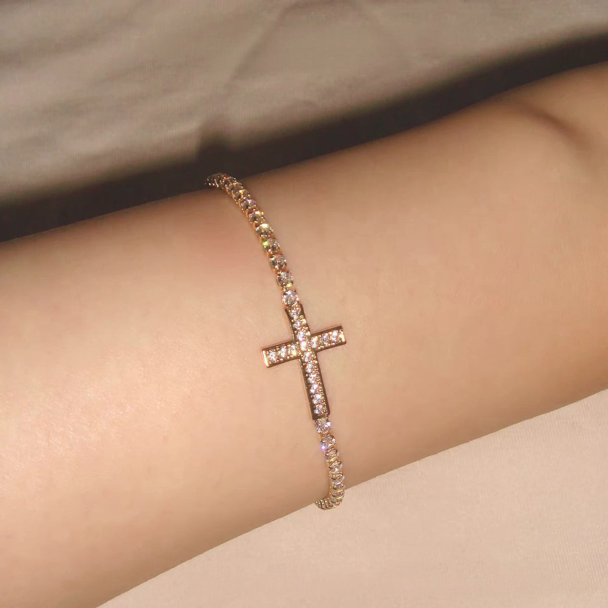 Beverly Star Cross Bracelet