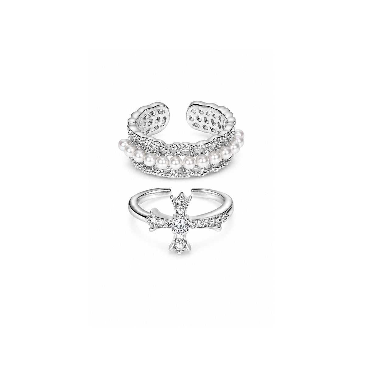 Lace Story Ring Set