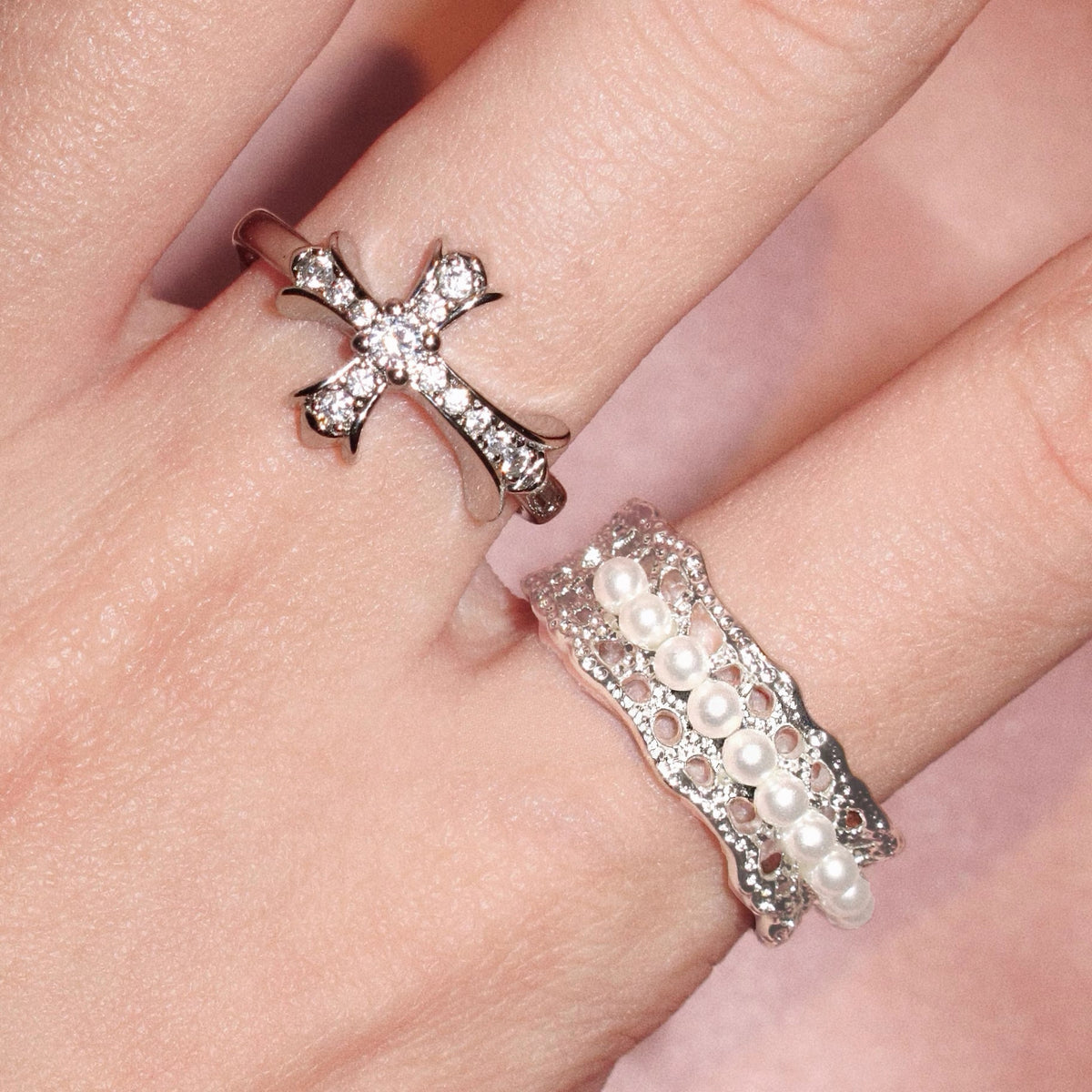 Lace Story Ring Set