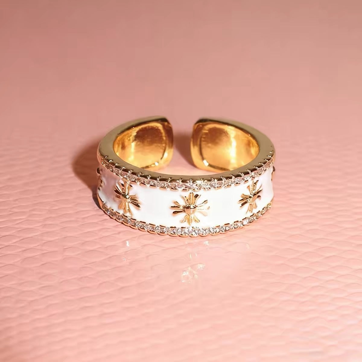 Starry Halo Ring Set